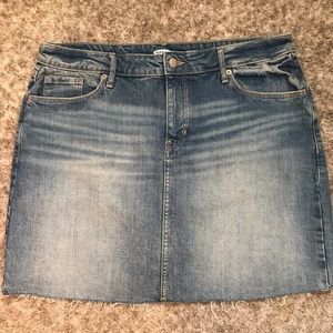 Blue Jean mini skirt